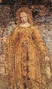 BORGOGNONE, Ambrogio St Catherine of Alexandria fd oil painting